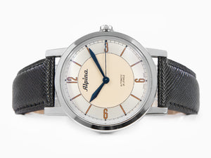 Montre Automatique Alpina Alpiner Heritage, Beige, Noir, 38 mm, AL-520SBG3SH6