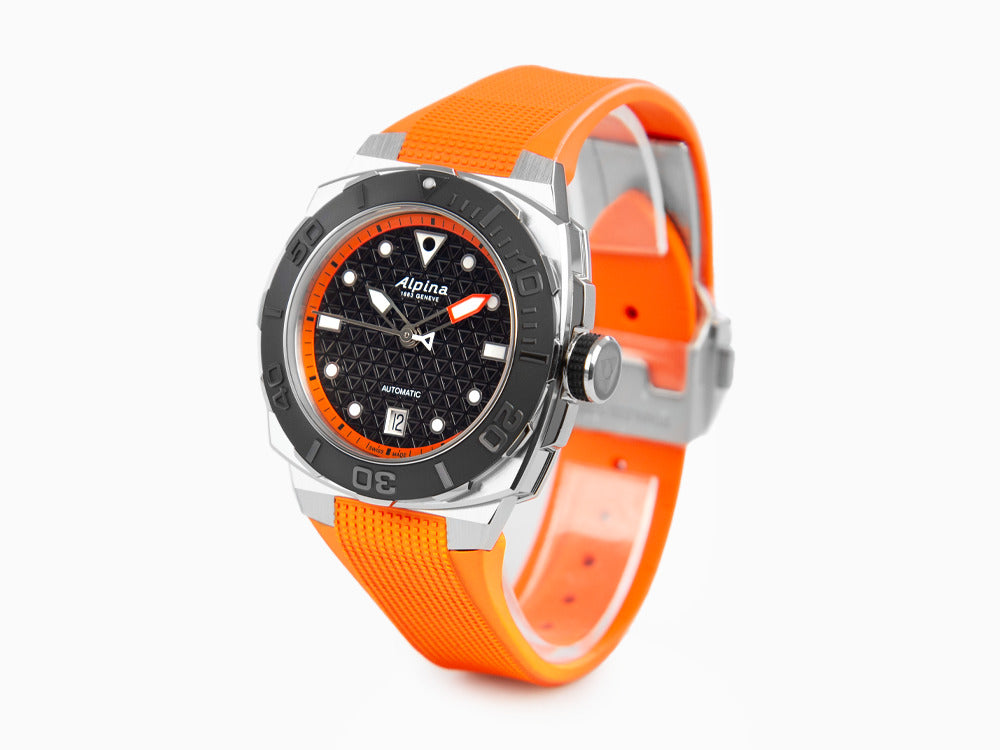 Montre Automatique Alpina Seastrong Diver Extreme, Orange, 39 mm, AL-525BO3VE6