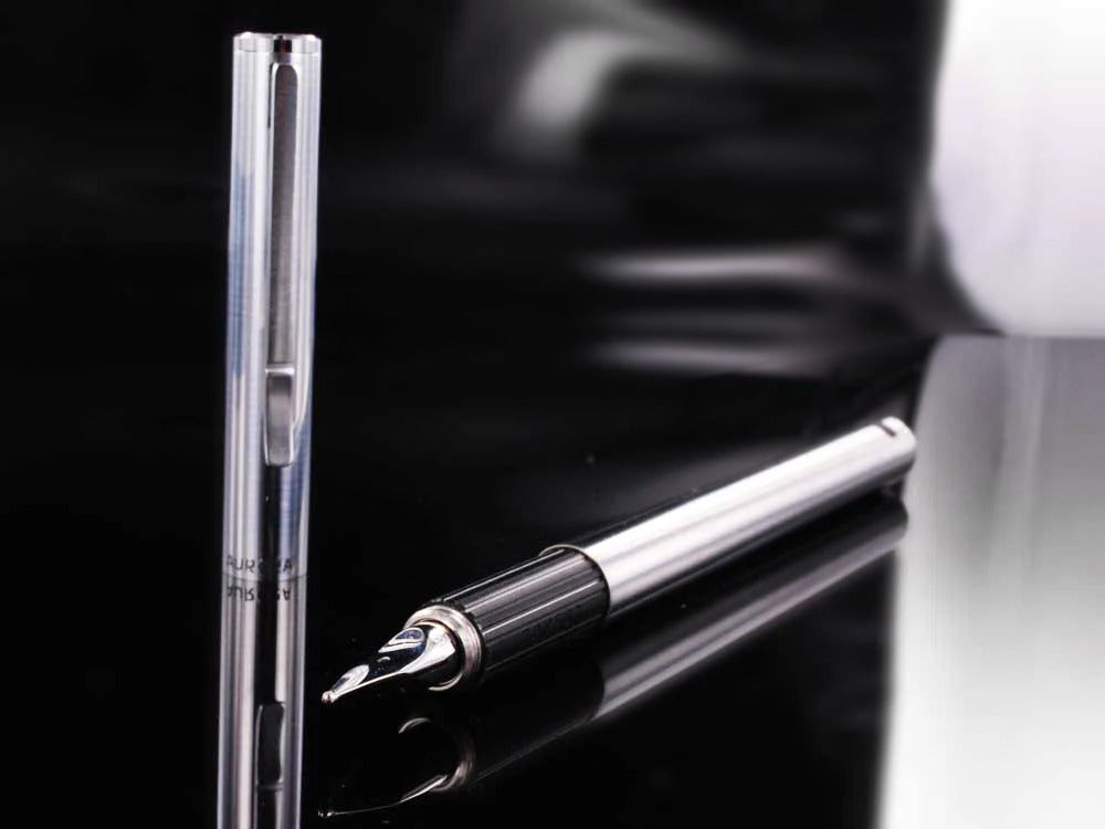 Stylo Plume Aurora Hastil Micro Engraved Ecosteel, 032