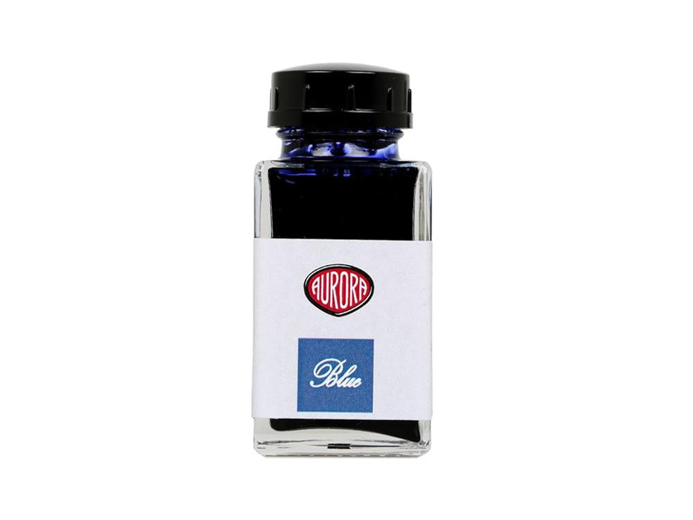 Encrier Aurora, Bleu, 45ml, Verre 125-B