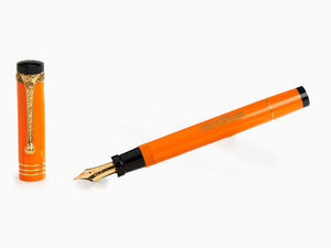 Stylo Plume Aurora Internazionale Orange Arancio, Edition Limitée, 19A-O