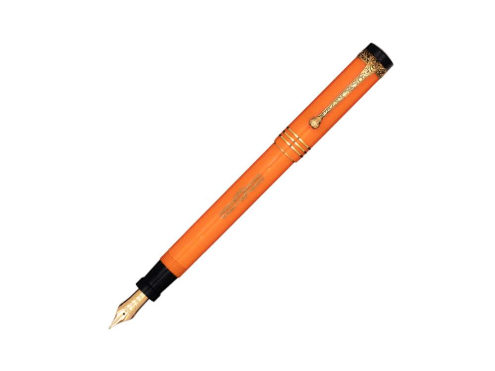 Stylo Plume Aurora Internazionale Orange Arancio, Edition Limitée, 19A-O