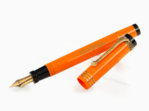 Stylo Plume Aurora Internazionale Orange Arancio, Edition Limitée, 19A-O