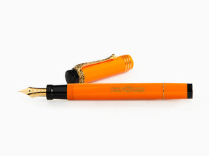 Stylo Plume Aurora Internazionale Orange Arancio, Edition Limitée, 19A-O