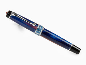 Stylo Plume Aurora America, Edition Limitée, Résine à marbre, 505