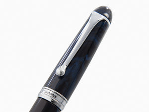 Stylo Plume Aurora 88 Ebonite Blu, Bleu, Edition Limitée, 888-CEB