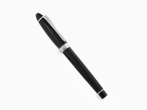 Stylo Plume Aurora Ipsilon, Résine satinée, Noir, B11-CN