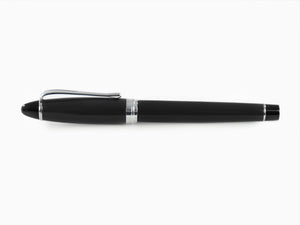 Stylo Plume Aurora Ipsilon, Résine satinée, Noir, B11-CN