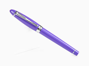 Stylo Plume Aurora Ipsilon Printemps, Résine, Violet, Chrome, B11-CVI