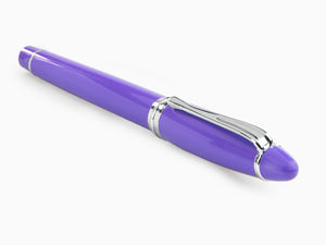 Stylo Plume Aurora Ipsilon Printemps, Résine, Violet, Chrome, B11-CVI