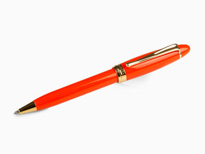 Stylo bille Aurora Ipsilon Automne, Résine, Plaqué or, Orange, B31-DO