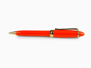 Stylo bille Aurora Ipsilon Automne, Résine, Plaqué or, Orange, B31-DO