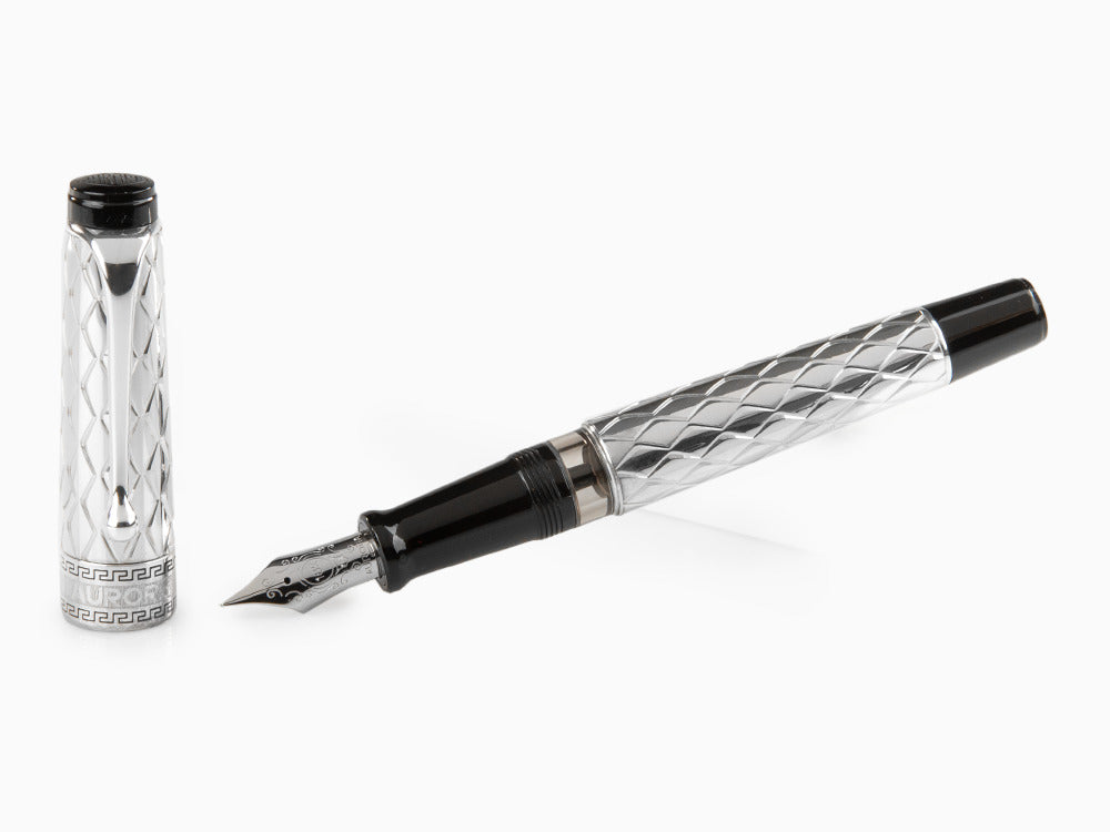 Stylo Plume Aurora Riflessi en Argent 0.925 - G11