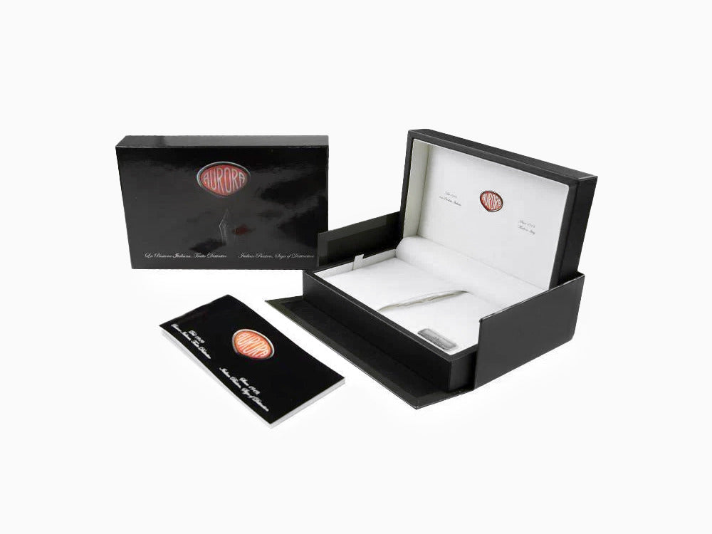 Stylo Plume Aurora Rifflesi, Résine, Argent .925, G11-CN