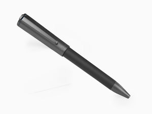 Stylo bille Aurora TU Full Metal Black, Résine, Ruthénium, Noir, T30_CRN