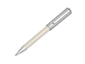 Stylo Bille Aurora TU - Résine Blanche et Capucho Chromé - T31CW