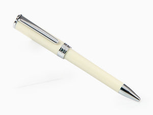 Stylo Bille Aurora TU - Capuchon et Corps en Résine Blanche - T31W