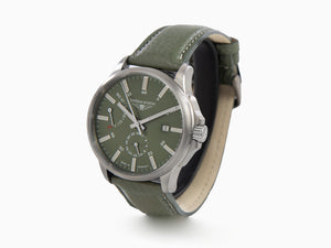 Montre Automatique Bauhaus Aviation, Titane, Vert, 42 mm, Jour, 2860-4