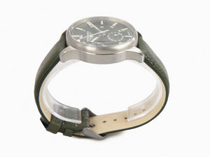 Montre Automatique Bauhaus Aviation, Titane, Vert, 42 mm, Jour, 2860-4