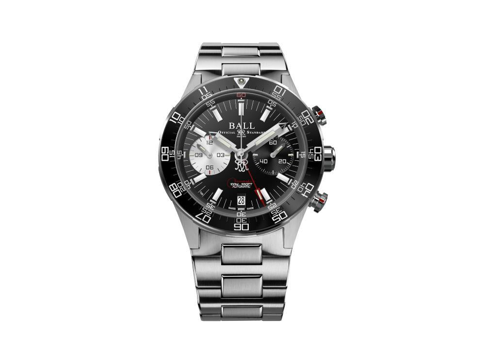 Montre Automatique Ball Roadmaster M Chronograph LE, 41 mm, DC3180C-S1CJ-BK