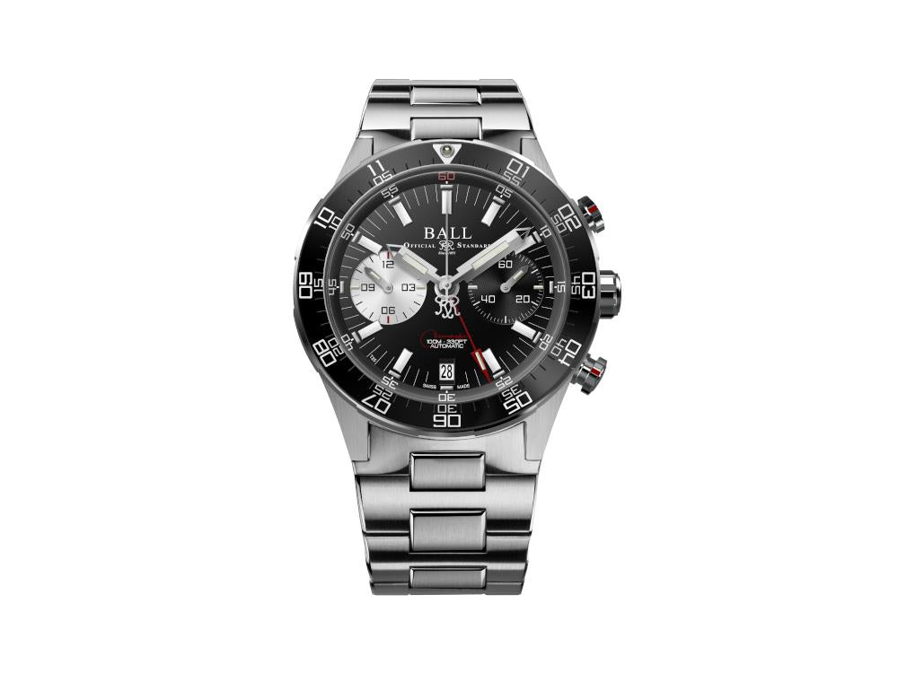 Montre Automatique Ball Roadmaster M Chronograph LE, 41 mm, DC3180C-S1CJ-BK