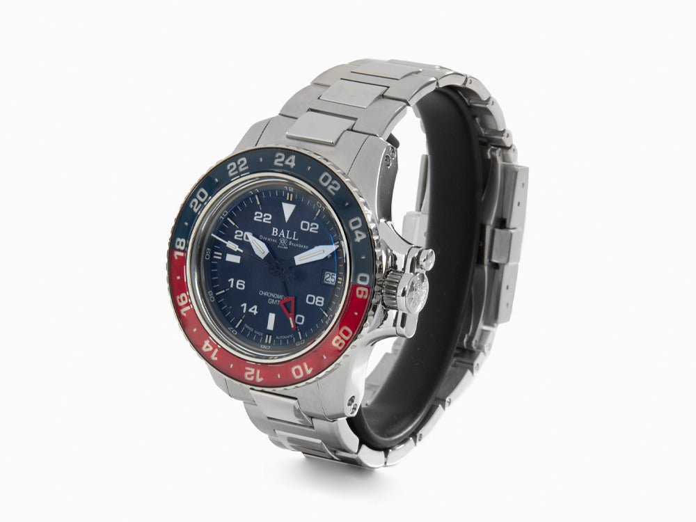 Montre Automatique Ball Engineer Hydro. AEROGMT II, Bleu, 40 mm, DG2118C-S9C-BE