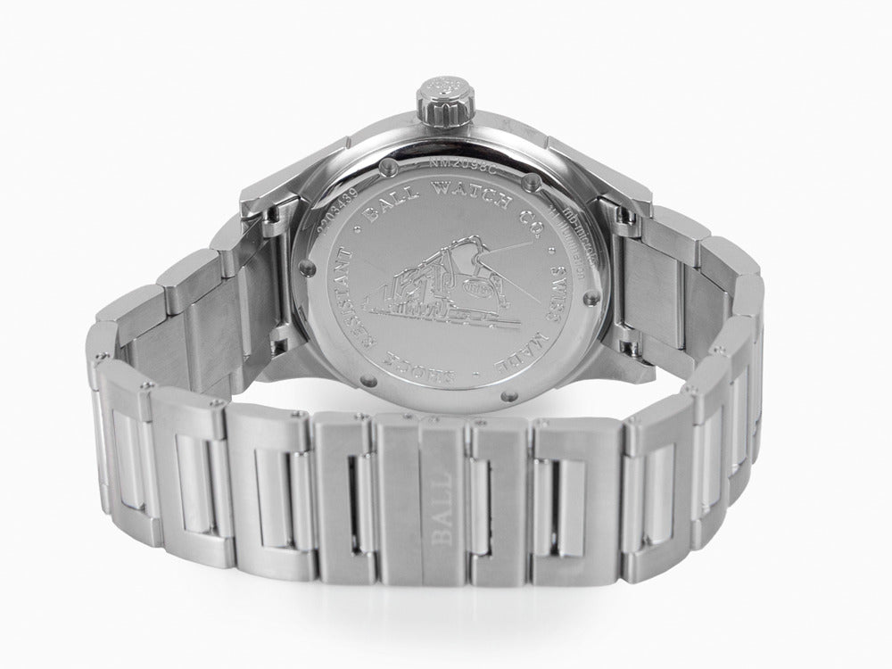 Montre Automatique Ball Fireman Victory, Argent, NM2098C-S5J-SL