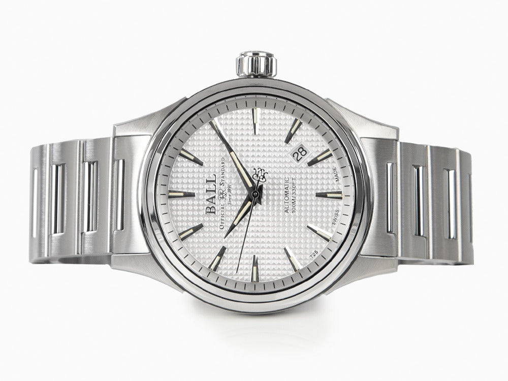 Montre Automatique Ball Fireman Victory, Argent, NM2098C-S5J-SL