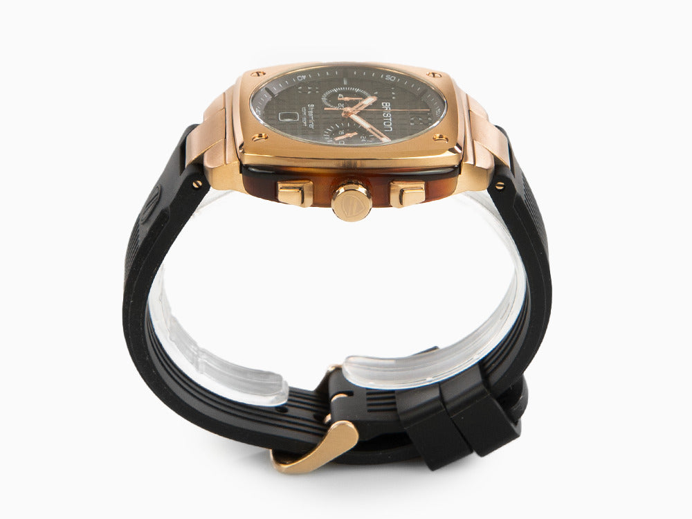 Montre à Quartz Briston Streamliner Urban, PVD, Noir, 42 mm, 22142.SPRG.T.1.RB