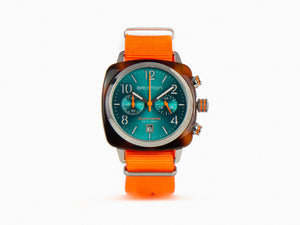 Montre à Quartz Briston Clubmaster Classic Summer Vibes Emerald Green, 40 mm