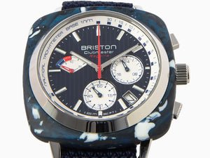 Montre à Quartz Briston Clubmaster Regatta"Les Plus Belles Baies du Monde", LE