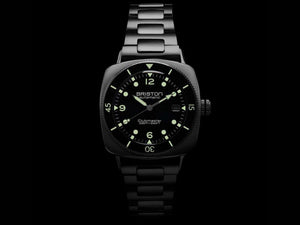 Montre Automatique Briston Clubmaster Legend Diver, Noir, 40mm 241740.PS.LD.1.SB