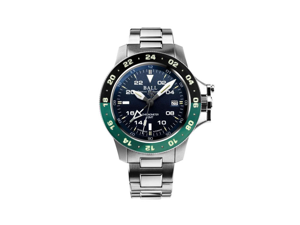 Montre Automatique Ball Engineer Hydrocarbon AeroGMT II, 40 mm, DG2118C-S11C-BE