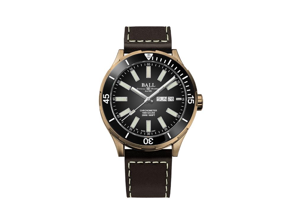 Montre Automatique Ball Roadmaster Marvelight Bronze, DM3070B-L3CJ-BKR