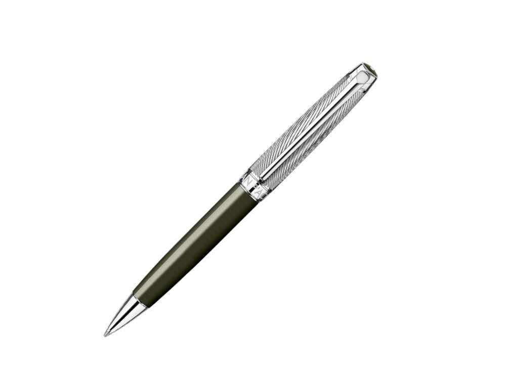 Stylo bille Caran d'Ache Léman Terre d’Ombre, Laque, Vert, 4789.016,