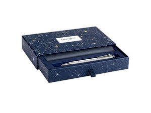 Stylo bille Caran d'Ache Ecridor Cosmic Blue Set, Laiton, Argent, CC0890.024