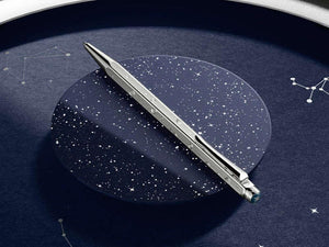 Stylo bille Caran d'Ache Ecridor Cosmic Blue Set, Laiton, Argent, CC0890.024