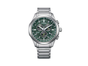 Montre à Quartz Citizen Super Titanium, 43,5 mm, Vert, 10 atm, AT2530-85X