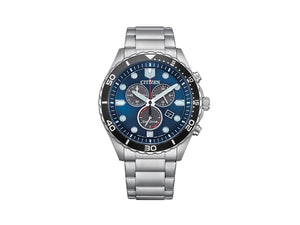 Montre à Quartz Citizen OF, Bleu, 43 mm, 10 atm, AT2560-84L