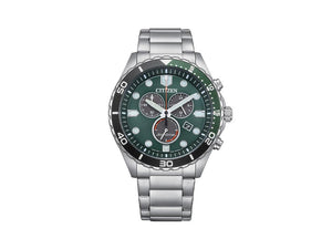 Montre à Quartz Citizen OF, Vert, 43 mm, 10 atm, AT2561-81X