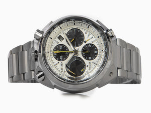 Montre à Quartz Citizen Bullhead Titanium Special Edition, Argent, AV0080-88A