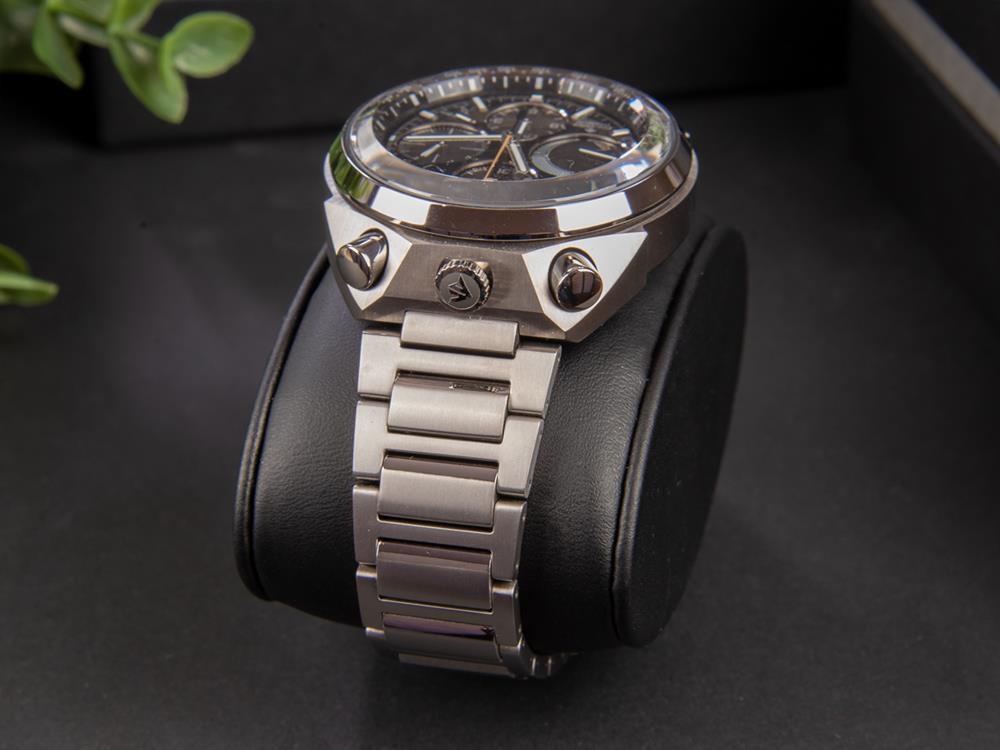 Montre à Quartz Citizen Bullhead Titanium Special Edition, Noir AV0080-88E