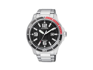 Montre à Quartz Citizen OF Marine, Eco Drive J810, 10 atm, AW1520-51E