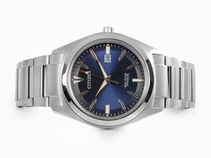 Montre à Quartz Citizen Super Titanium, Eco Drive J810, 41,5mm, Bleu, AW1640-83L