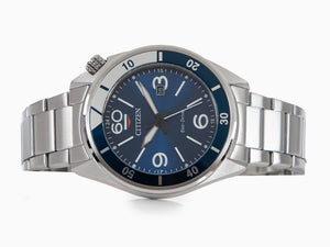 Montre à Quartz Citizen OF, Bleu, 44 mm, 10 atm, AW1711-87L