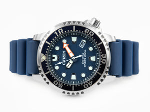 Montre à Quartz Citizen Promaster, Eco Drive, 44 mm, Bleu, 20 atm, BN0151-17L