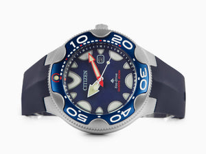 Montre à Quartz Citizen Promaster Orca, 46 mm, Bleu, 20 atm, BN0231-01L