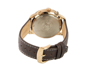 Montre à Quartz Citizen OF, Eco Drive B612, 44 mm, Bracelet en cuir, CA0693-12A