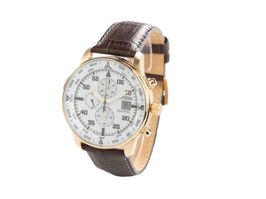 Montre à Quartz Citizen OF, Eco Drive B612, 44 mm, Bracelet en cuir, CA0693-12A