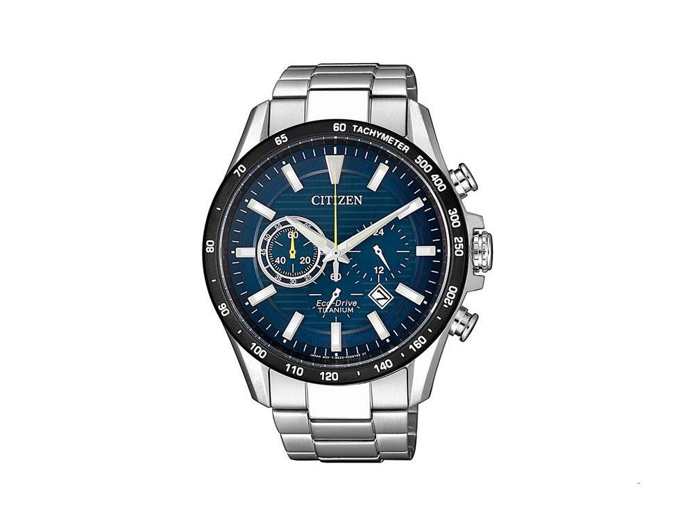 Montre à Quartz Citizen Super Titanium, Eco Drive B620, 42,5 mm, CA4444-82L